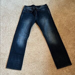 Men’s Buffalo David Bitton Dark Wash Straight Stretch Jeans size 32x32